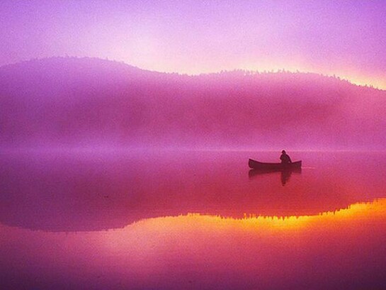 Scott Forsyth, Symmetrical Serenity, Giclee Print, 16" x 27"