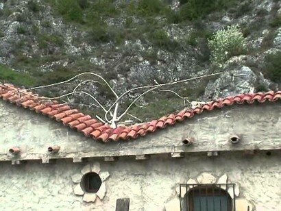 Edificaciones junto al Camino de Santiago en el sur de Francia