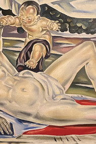 María Blanchard, Desnudo - Mujer con un niño, 1924/25