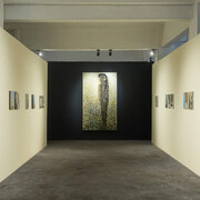 Ibrahima Kévé Mbaye, Découverte #1: at the hour of Dakar, exhibition view. Courtesy of Selebe Yoon Gallery