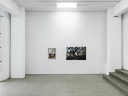 Harry Hachmeister, Jetzt weiß ich wo das Taxi ist und werde nicht mehr danach suchen, ausstellungsansicht. Mit freundlicher genehmigung der G2 Kunsthalle
