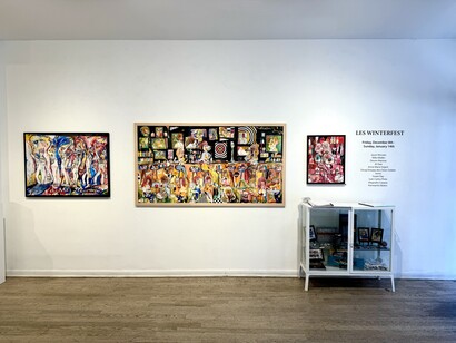 Les Winterfest, Exhibition View, 2023. Courtesy of Van Der Plas Gallery