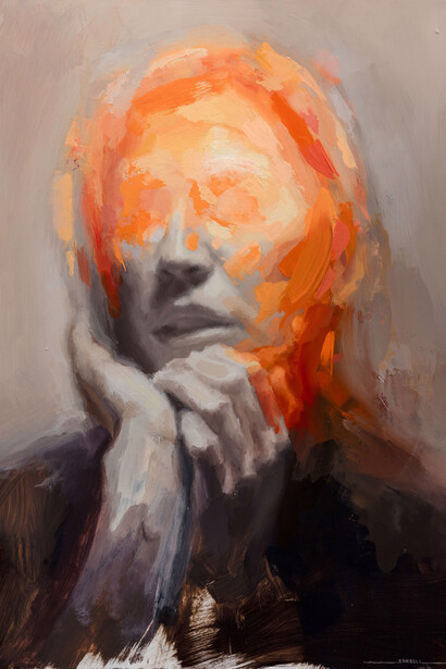 Josh Sorrell, Euphoria (detail), 2024. Courtesy of Abend Gallery