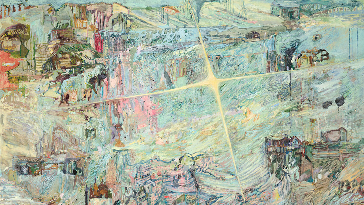 Un Cheng, A nap in the Alps (detail), 2025. Courtesy of Blindspot Gallery