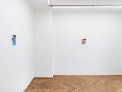 Boban Andjelkovic, Pink pong, ausstellungsansicht. Mit freundlicher genehmigung der Galerie Britta Rettberg