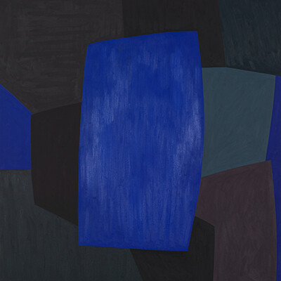 Charles Arnoldi
Headline,  2018
oil on linen
86 x 76 inches
