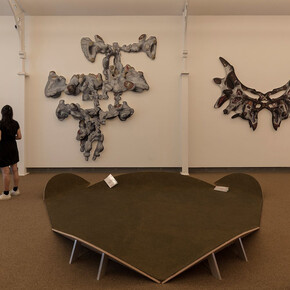 Gabriel Massan, Terceiro mundo, a dimensão descoberta, vista da exposição. Cortesia da Pinacoteca