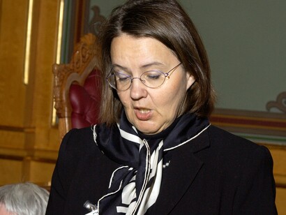 La poetisa Eva Ström