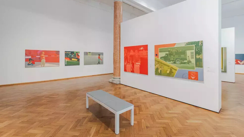 Various artists, The garden of past pleasures, exhibition view. Courtesy of Latvian National Museum of Art