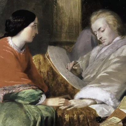 Mozart (1756-1791). Il ne s’accommoda jamais d’être traité et de devoir traiter sa musique avec condescendance, car la musique c’était sa vie, et c’est ainsi qu’il se donna la mort