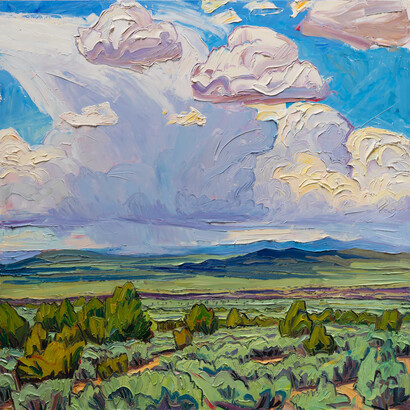 New Arrivals, Rift valley - early storms. Courtesy of Altamira Fine Art