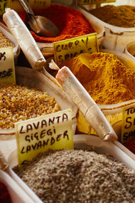 Spice market in Turkey