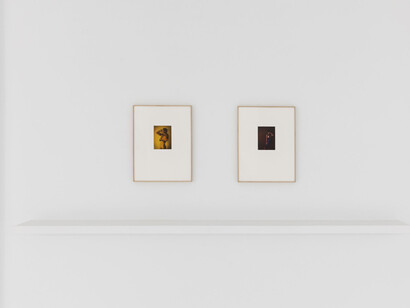 Xènia Fuentes, La piel y el oro (The skin and the gold), exhibition view. Courtesy of Alzueta Gallery