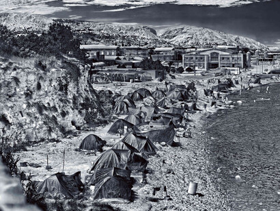 Souda Camp, Chios Island, Greece, 2017 © Richard Mosse - MOCAK Collection, Krakow