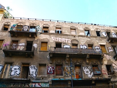 Budapest. Edificio del Distrito VII