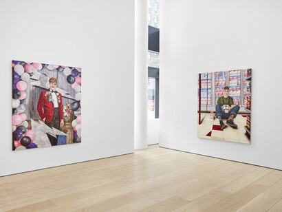 Hernan Bas, The Conceptualists: Vol. II, New York. Courtesy the artist and Lehmann Maupin, New York, Hong Kong, Seoul, and London