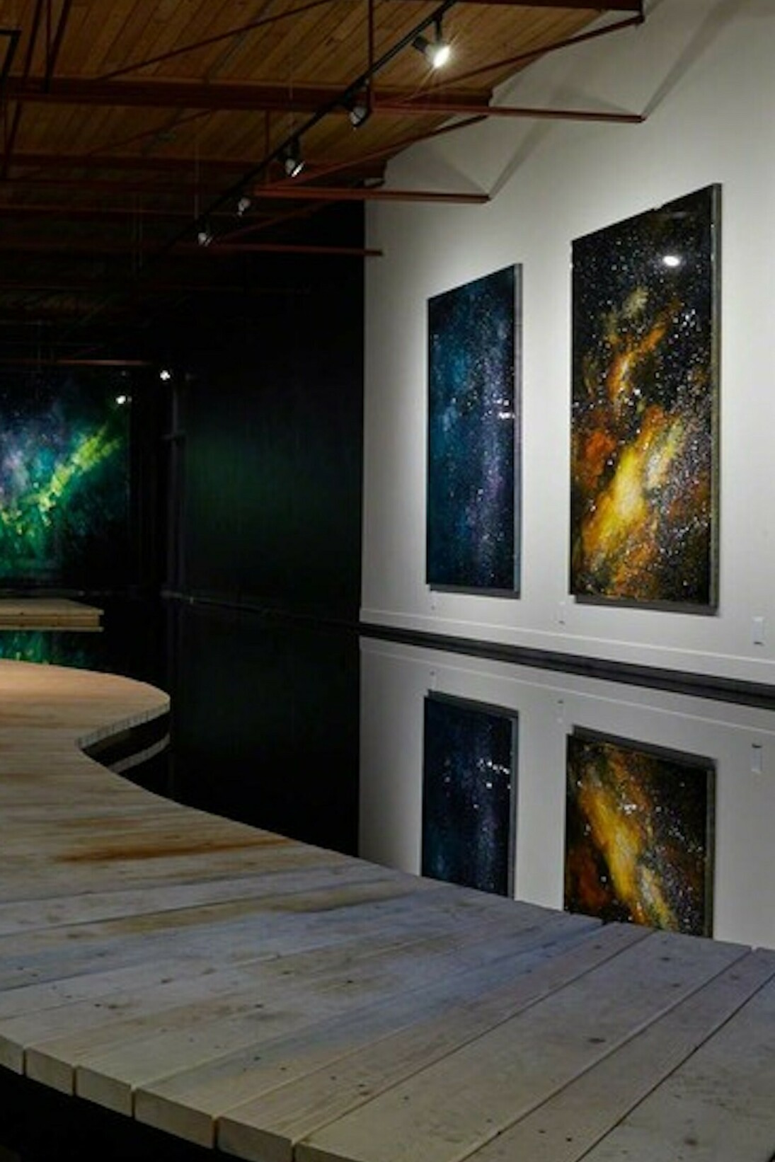 Steve Driscoll, And a Dark Wind Blows. Courtesy of Peter Robertson Gallery