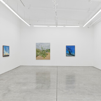 Mira Dancy, Mourning's orbit, exhibition view. Courtesy of Night Gallery