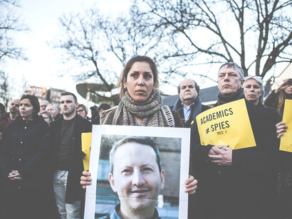 Demonstrations for the release of Ahmadreza Djalali