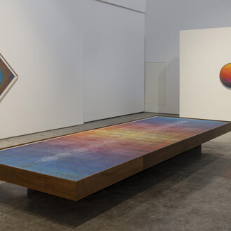 Nima Nabavi, Sunrise at the vortex, exhibition view. Courtesy of The Third Line