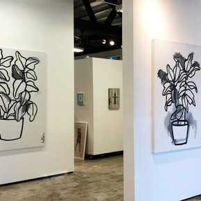 Garden Party...works by Matthew Heller + Tony Brown. Courtesy of D2 Art