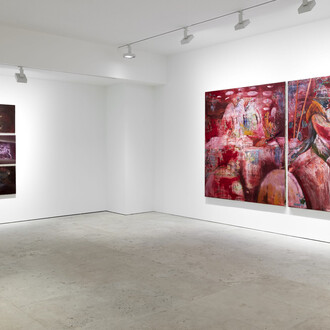 The glass dream game, The glass dream game, exhibition view. Courtesy of Maruani Mercier