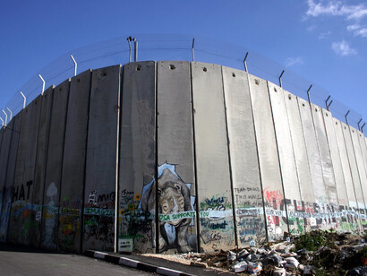 Muro de separación entre Israel y Palestina