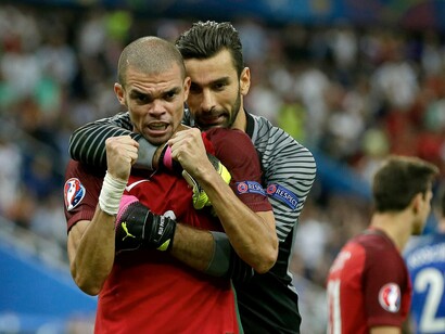 Pepe y Rui Patricio