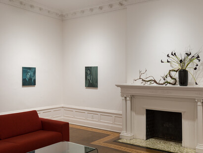 Sophia Huitema, Prussian blue, exhibition view. Courtesy of Harper’s Apartment