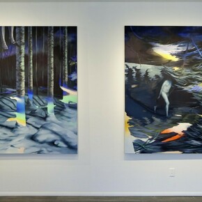 Deceptive Spaces, Exhibition view. Courtesy of Roman Fine Art