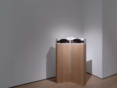 James Turrell, Path taken, vue de l'exposition. Avec la courtoisie de Almine Rech