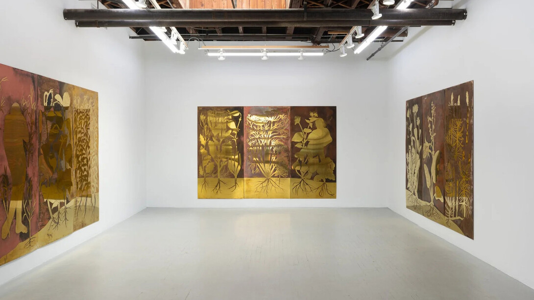 Alicja Biała and Diana Orving, The mushroom at the end of the world, exhibition view. Courtesy of Carvalho Park