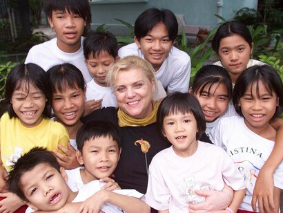 La Fundación ayuda a niños en situación de desprotección en Vietnam y también desarrolla programas en Mongolia