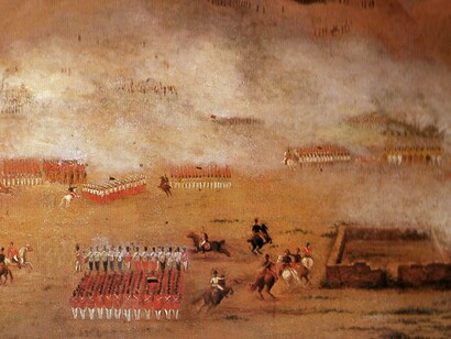 La batalla de Ayacucho (diciembre de 1824) fue el último gran enfrentamiento dentro de las campañas terrestres de las guerras de independencia hispanoamericanas (1809-1826) 