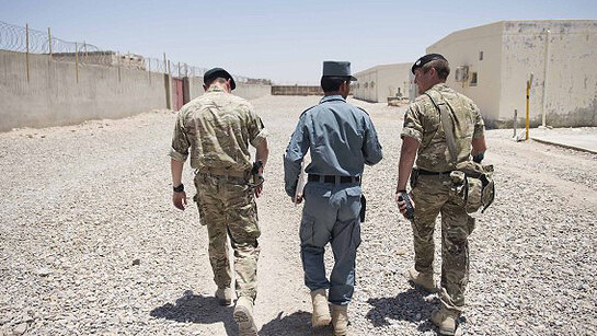 War Story. Afghanistan Trip May-June 2013, Lashkar Gah Police Training Centre, Afghan National Police Commanders and their British mentors