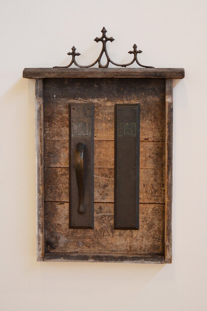 George-Ann Gowan, Enter, 2013, Mixed Media, 28.5 H x 19 W  x 3 inches