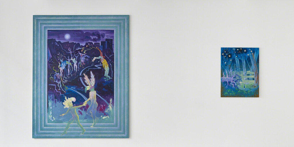 The teachings of the Transhistorical Flamingo, Exhibition view. Courtesy of Pippy Houldsworth Gallery