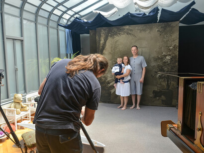 Photo house Pelikan, exhibition view. Courtesy of Museum of recent history Celje
