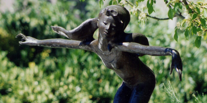 Sculpture Garden. Courtesy of BYU Museum of Art 