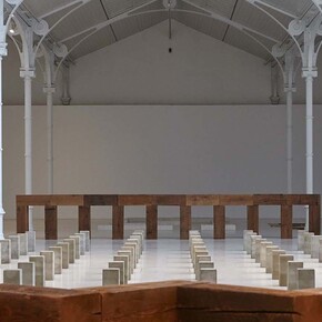 Exhibition view. Carl Andre. Sculpture as Place, 1958-2010, 2015