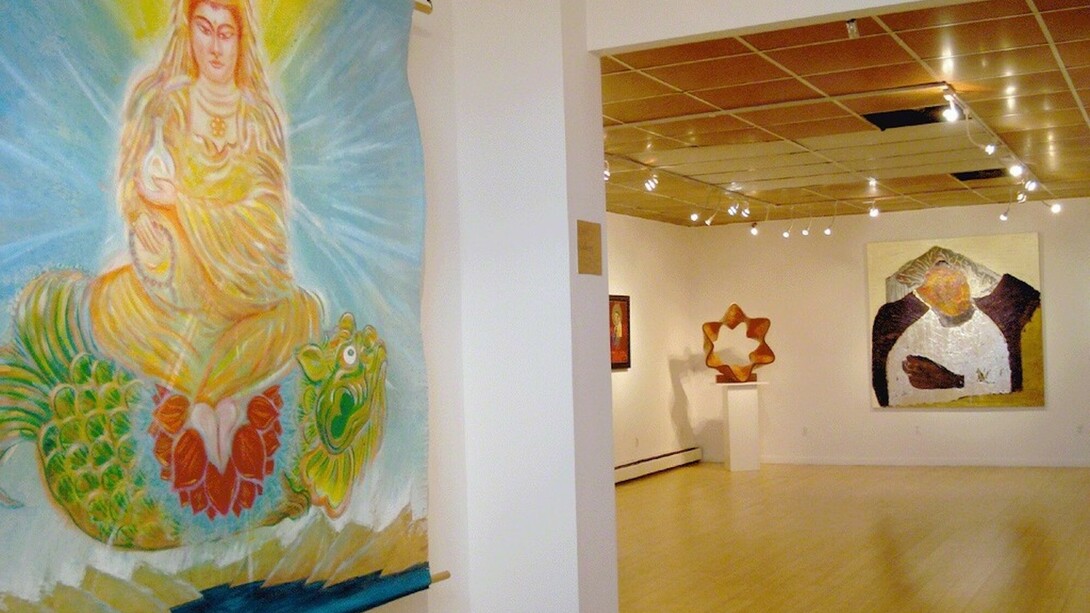 Sanctuary, exhibition view. Courtesy of Tabla Rasa Gallery