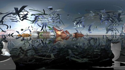 Aerobanquets RMX, Still of performance   