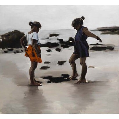 Lynette Yiadom-Boakye, Condor and the Mole, 2011, Arts Council Collection, Southbank Centre, London © the artist