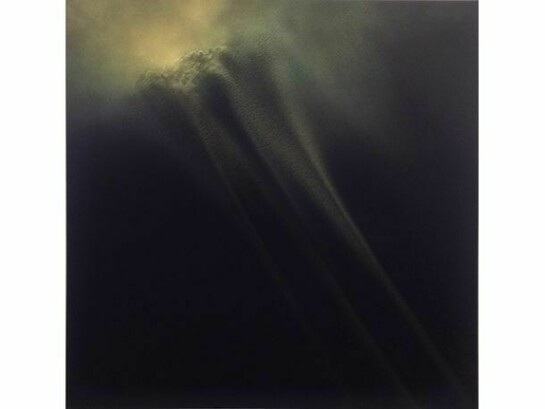 Kiyoshi Nakagami, Untitled, 2013, 76 x 76 inches, 193 x 193 cm, Acrylic, Chinese ink and mica on canvas