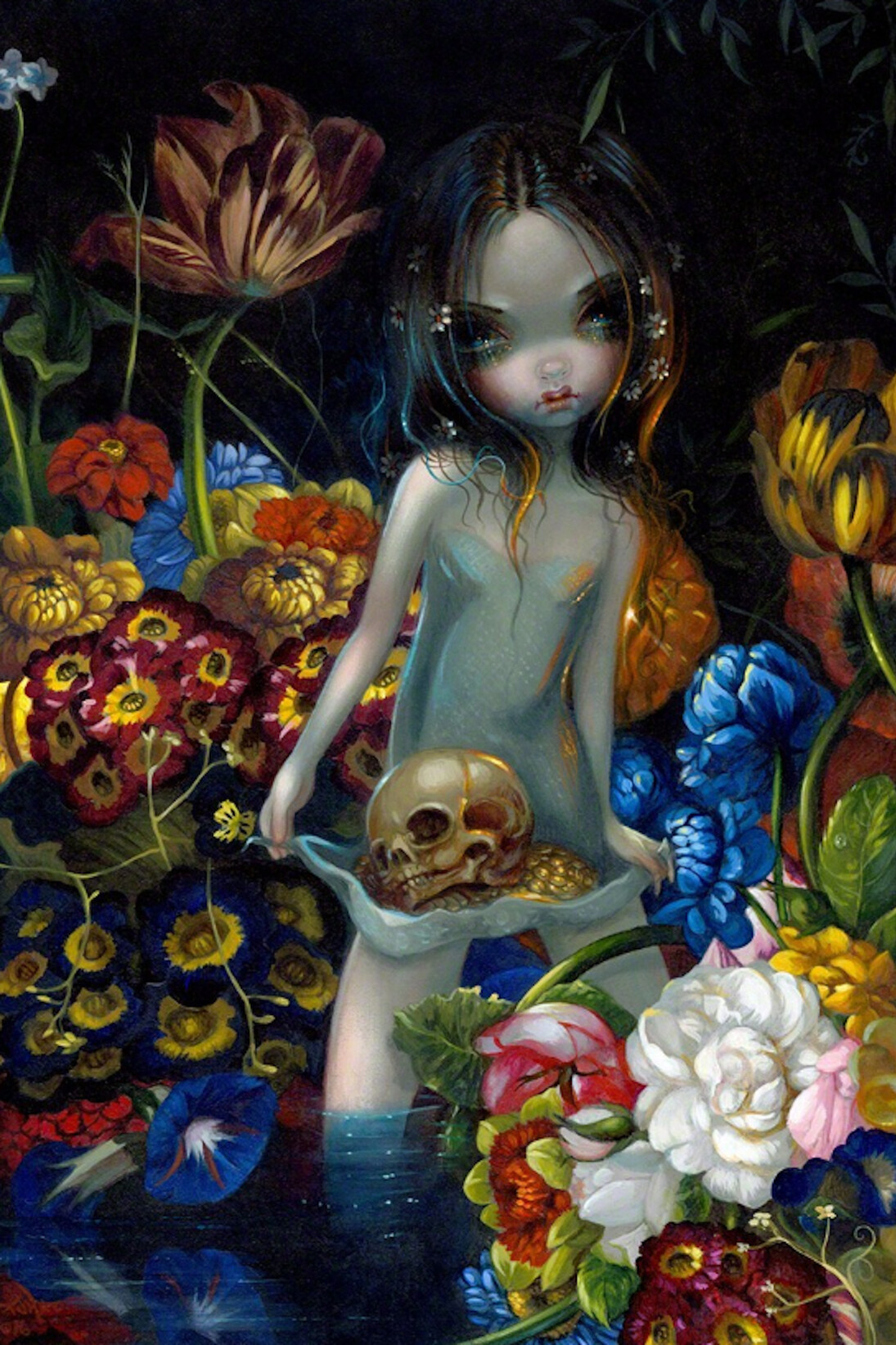 Jasmine Beckett-Griffith, Offering 1, 2016. Courtesy of Jonathan LeVine Gallery