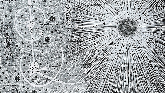 John Anderson, 1993-54, Coming to Meet, 72x96, acrylic on canvas