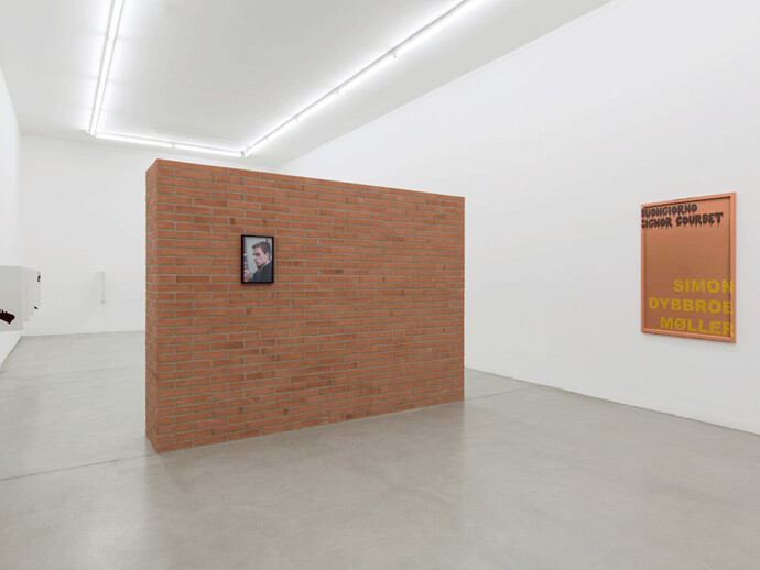 Buongiorno Signor Courbet, exhibition view