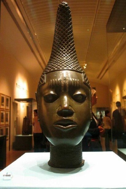 Installation View _My Hair: Black Hair Culture, Style and Politics_ at the Fitzwilliam Museum, Cambridge, 2013. Photo credit: Ines Valle  