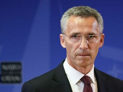 Jens Stoltenberg con cara de circunstancias