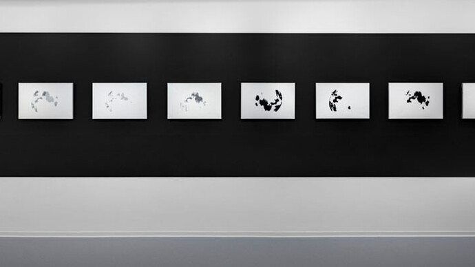 This exhibition has an utopian superfluity. Courtesy of Danubiana